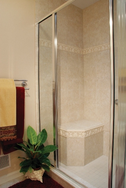 Bench Seat in Shower